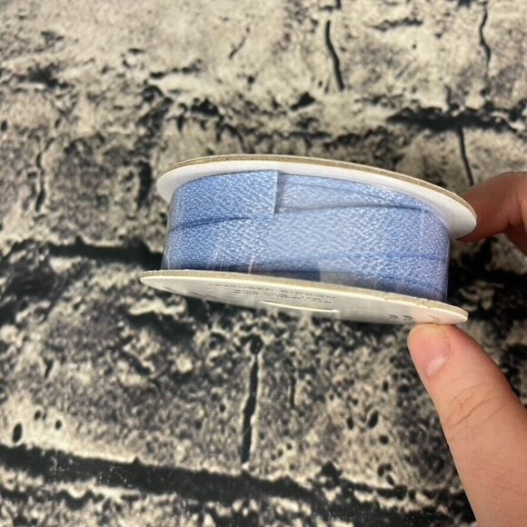 Stampin' Up BOHO BLUE 161631 Textured Ribbon 3/8" Appx 10 Yards - Picture 6 of 6